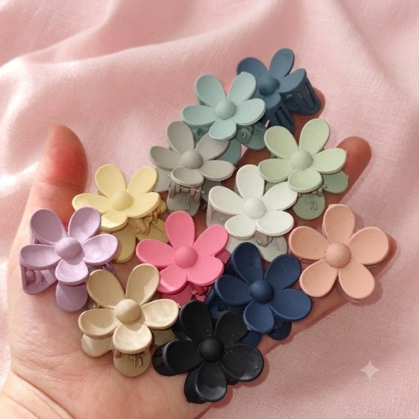 Producto - Broche Flor matte 4 cm