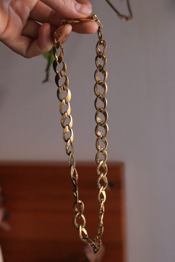 Producto - Collar eslabones con strasses