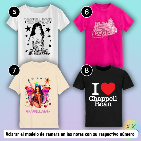 Producto - Remeras Chappell Roan #1
