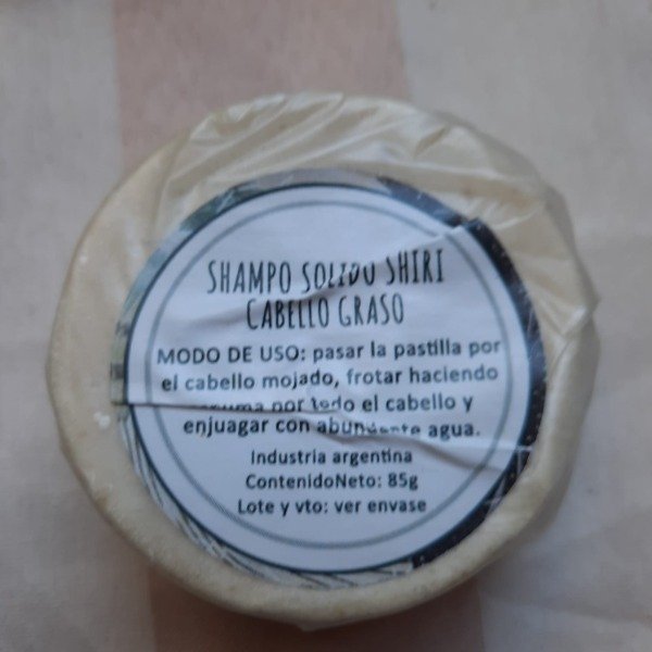 Producto - SHAMPOO SÓLIDO - CABELLO GRASO -80 LAVADOS - 0