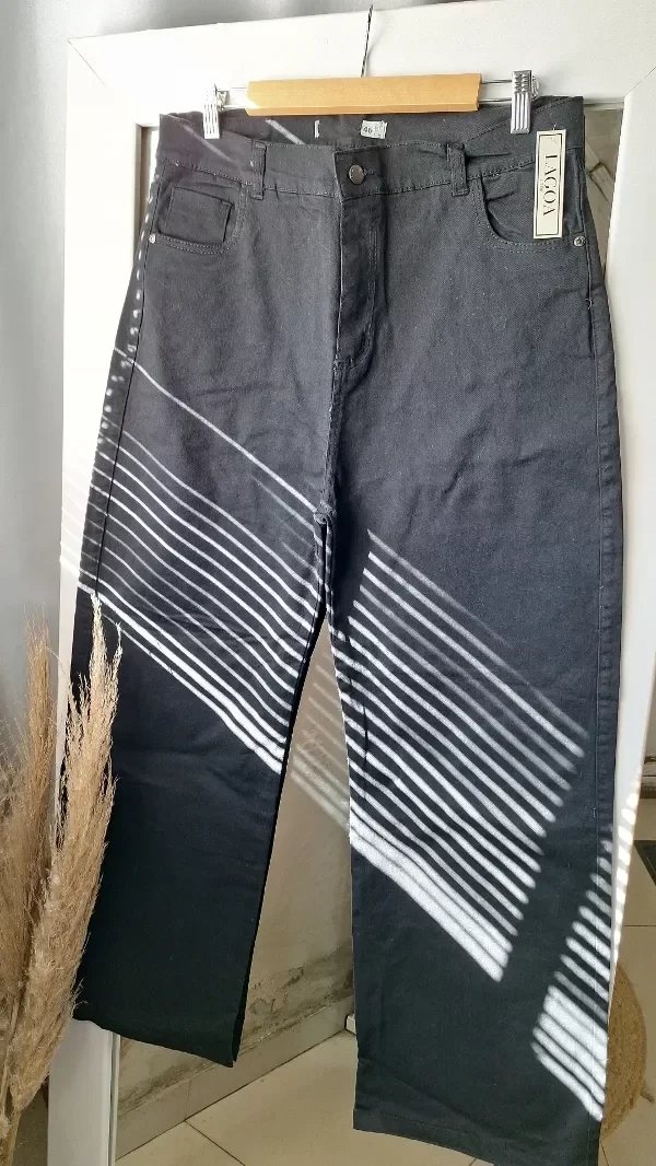 Producto - Wide leg negro talle grande (WG01)