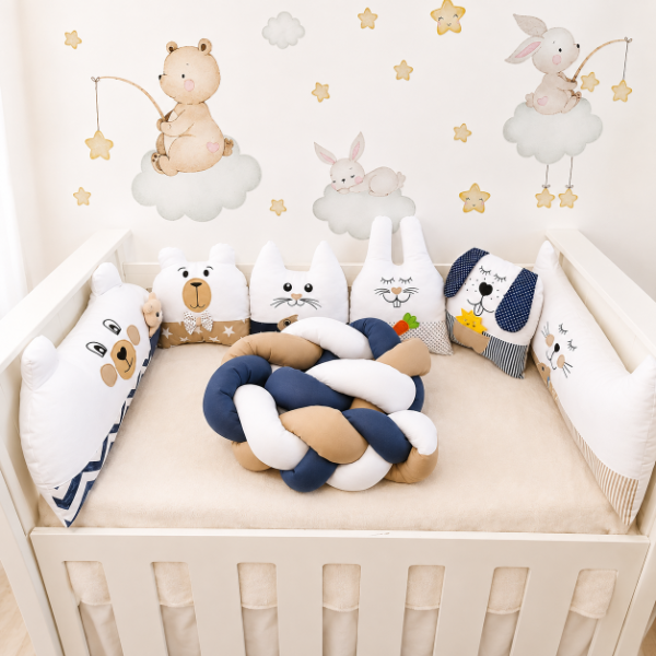 Producto - Set de Chichoneras para Cuna - Sebastian - 1