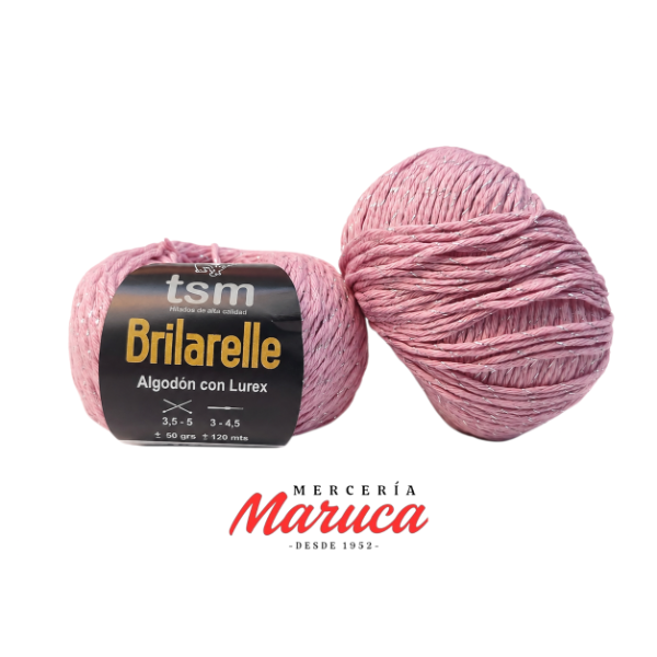 Producto - Hilo de Algodón con Lúrex TSM Brilarelle (Ovillo 50g) - 6