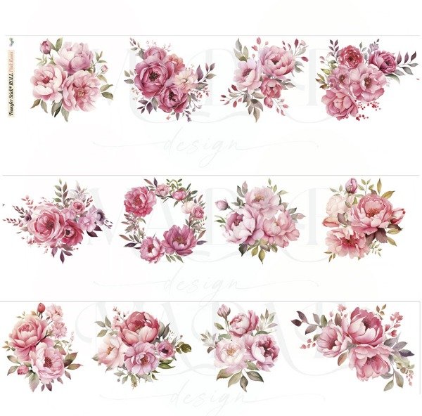 Producto - TRANSFER STICK ROLL PINK ROSES