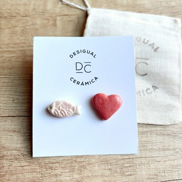 Producto - Pin amor y pez