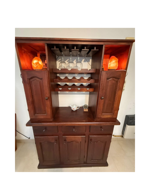 Producto - Aparador de algarrobo con copero	/ 180x12x40