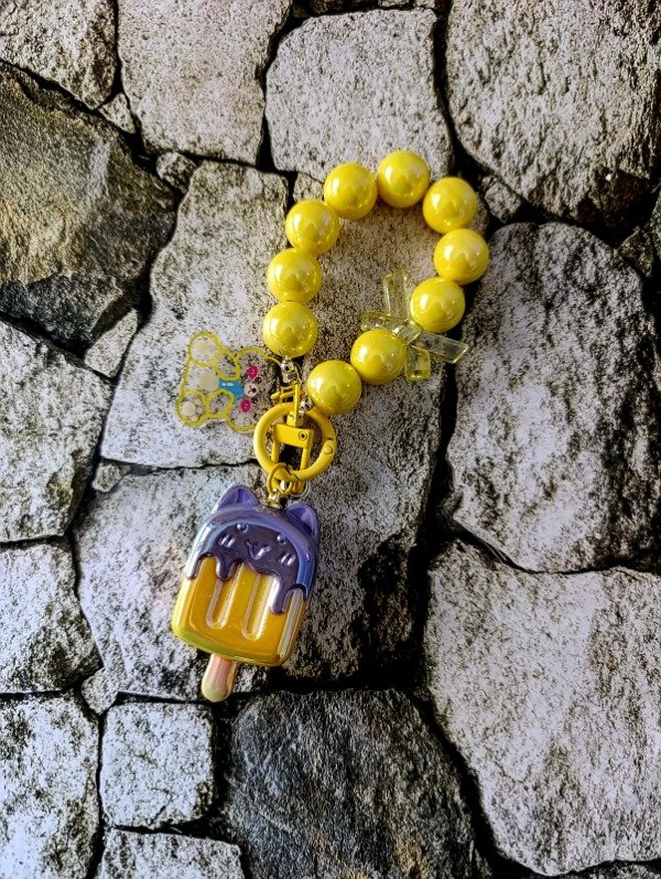 Producto - Holder helado amarillo