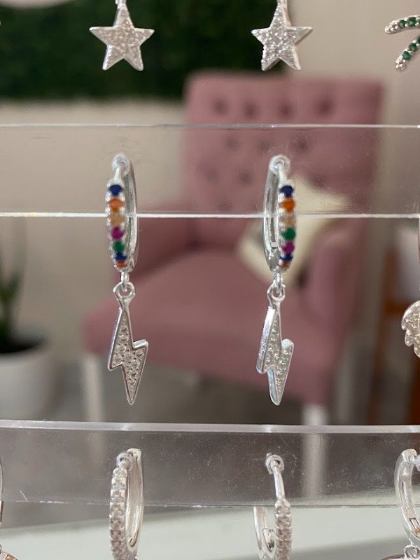 Producto - Argollas cubic rayos