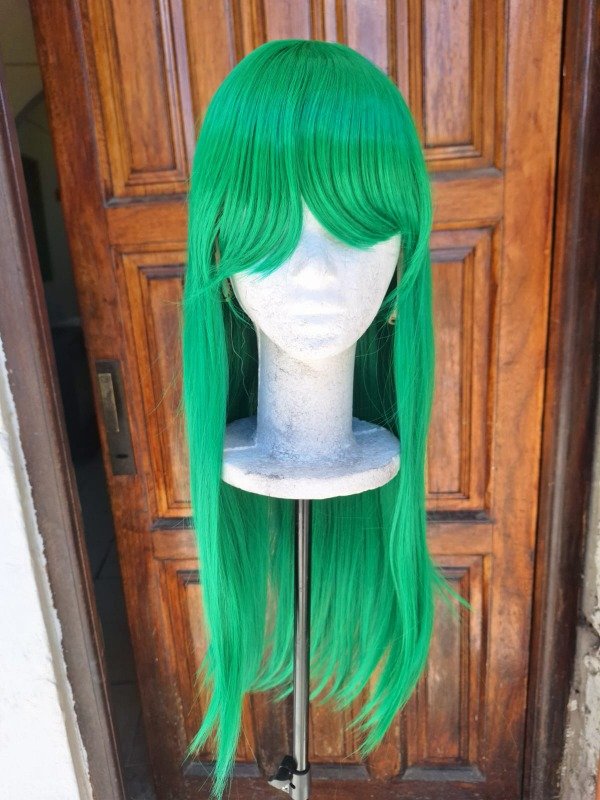 Producto - Peluca toyokalon verde lacia