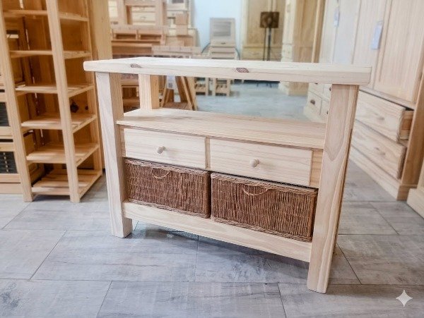 Producto - mesa de arrime con cajones en el medio