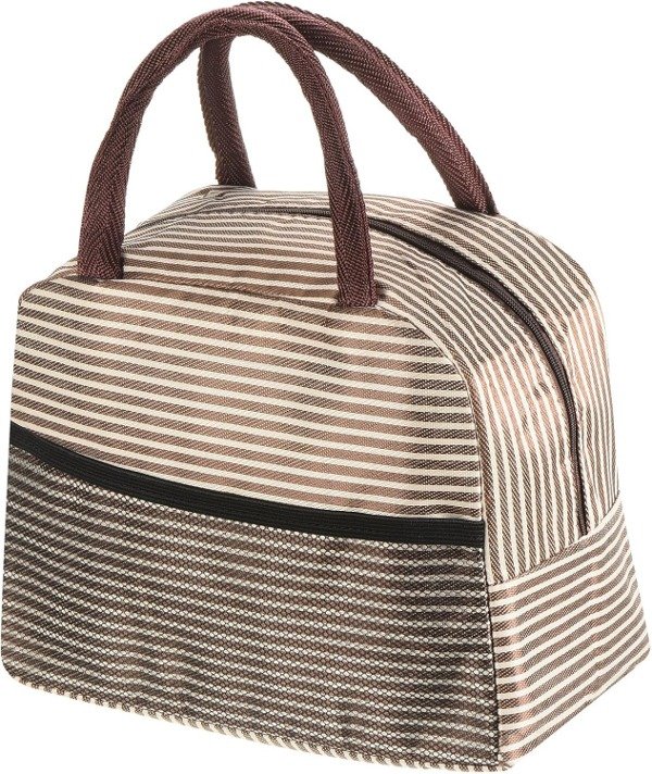 Producto - Lunchera Vianda Térmica Interior de Aluminio Playero Chico Marrón