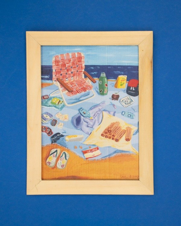 Producto - Print pequeño enmarcado - La Costa