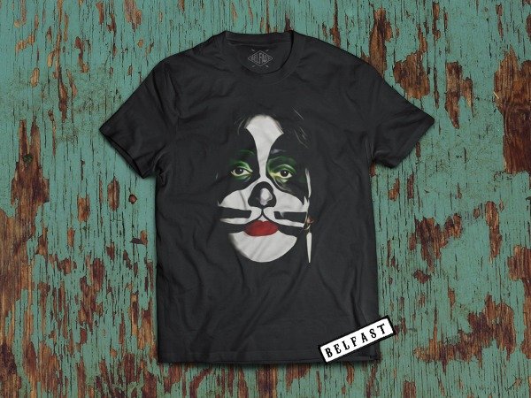 remera kiss Peter Criss