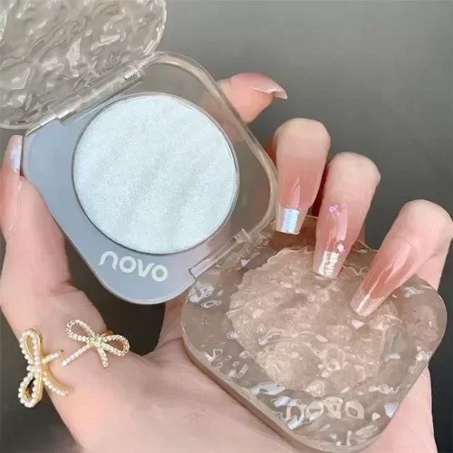 Producto - Paleta De Iluminador En Polvo Delicate Makeup Look Novo