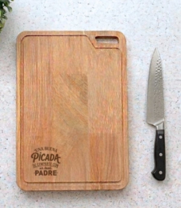 Producto - Tabla bamboo 30x40cm Día del Padre