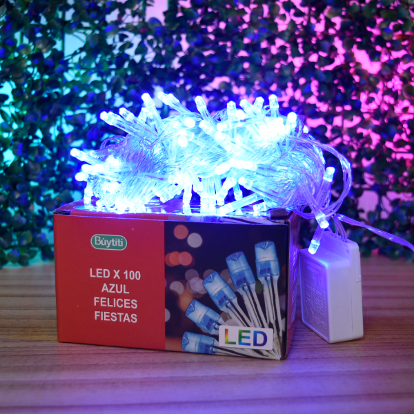 Producto - LUZ LED X100 AZUL POL7
