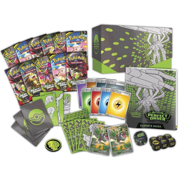 Producto - Pokemon TCG Mega Evolution Perfect Order Elite Trainer Box Español