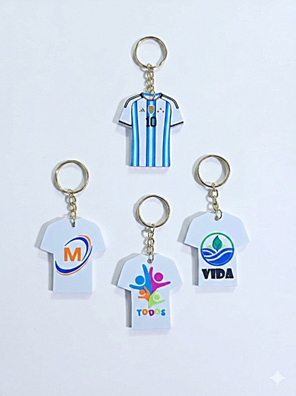 Producto - Llaveros Tu Logo  en la Camiseta de Argentina x 50 Unidades!