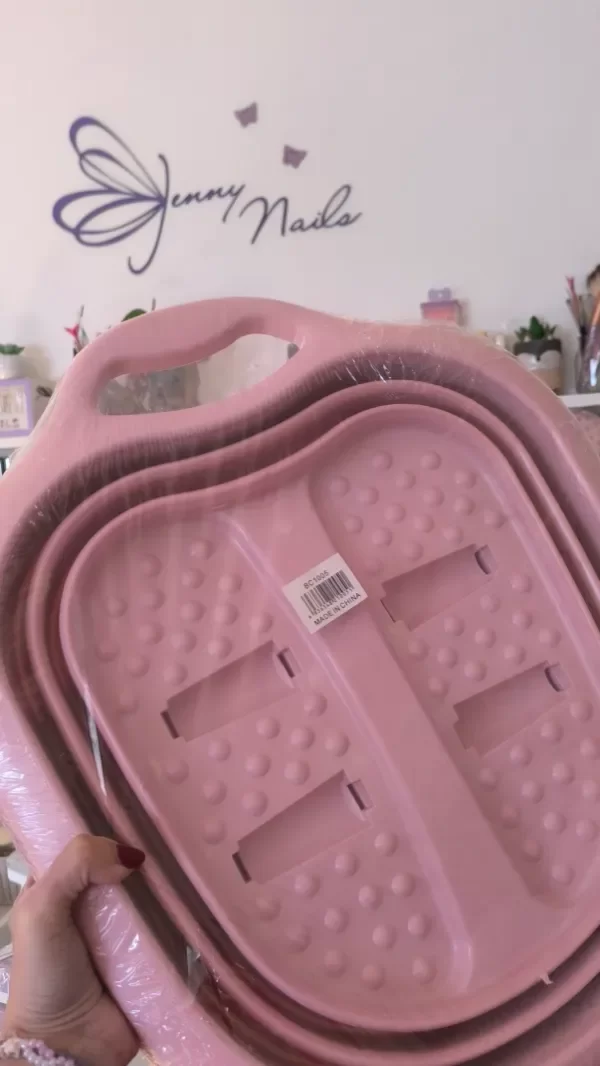 Producto - Bacha plegable c/ rodillos. Palangana pies. Pedicura