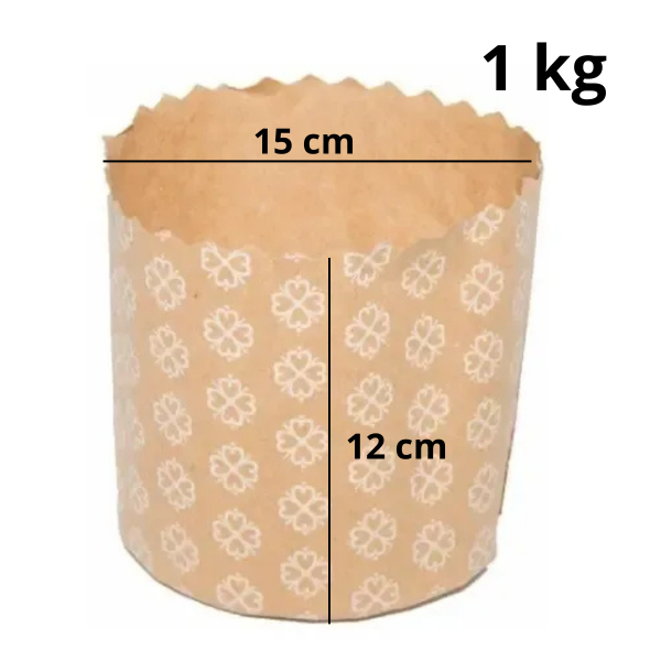 Producto - Molde de Pan Dulce de Papel 1 kg