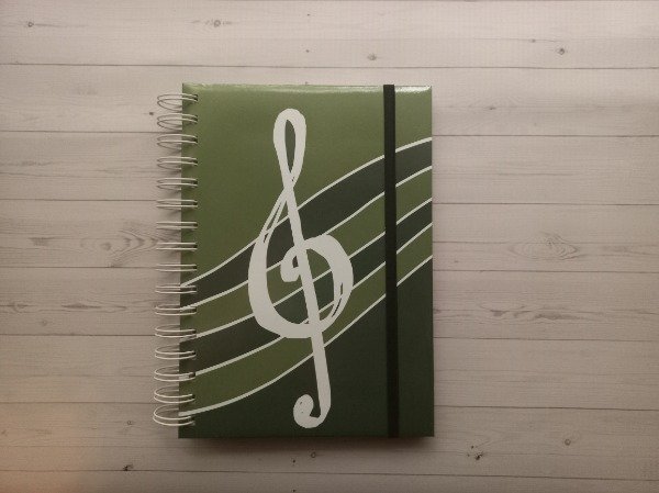 Producto - Cuaderno pentagramado