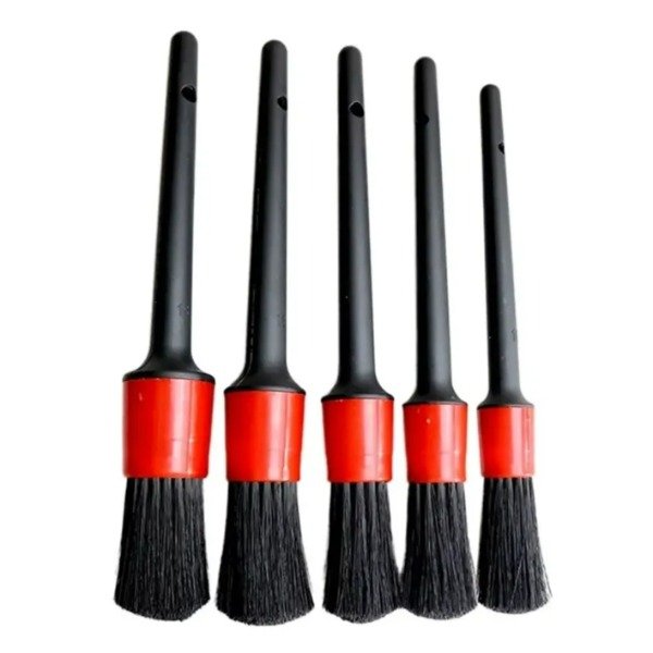 Producto - Kit 5 Cepillo Pincel Detail Limpieza Auto Cepillos X 5