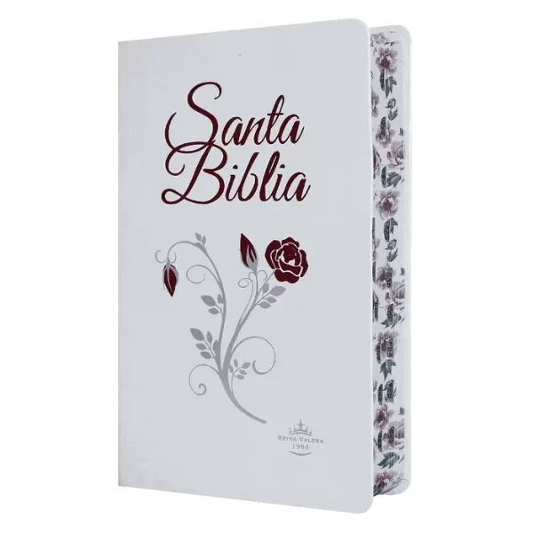 Producto - Biblia Letra Grande índice Blanca Flores Reina Valera 1960