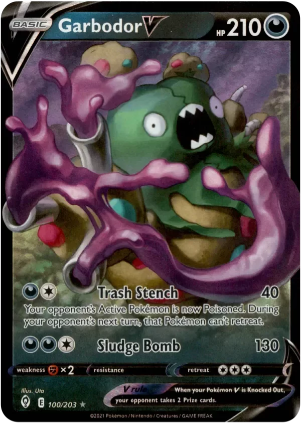 Producto - Garbodor V - 100/203 - Evolving Skies - Holo