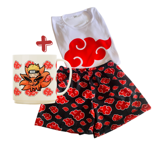 Producto - PIJAMA NARUTO + TAZA POLIMERO/PRIMAVERA-VERANO