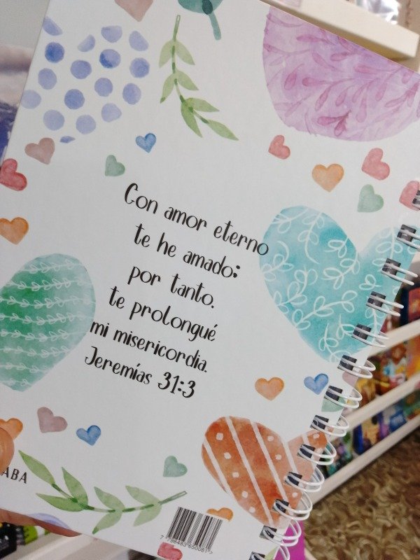 Producto - Cuaderno A5 Tapa Dura Con amor eterno - 2