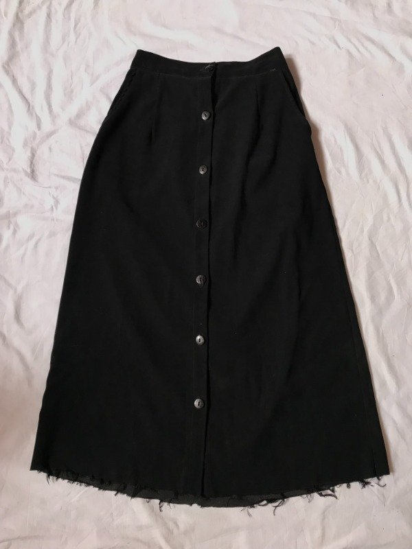 Producto - Vintage goth witch heavy long skirt.