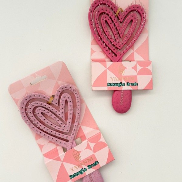 Producto - Cepillo de pelo desenredante corazón