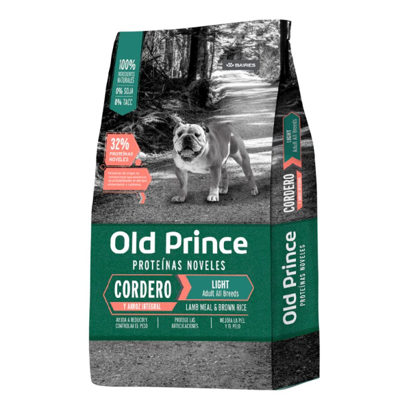 Producto - OLD PRINCE LIGHT Cordero y Arroz x 15 kg
