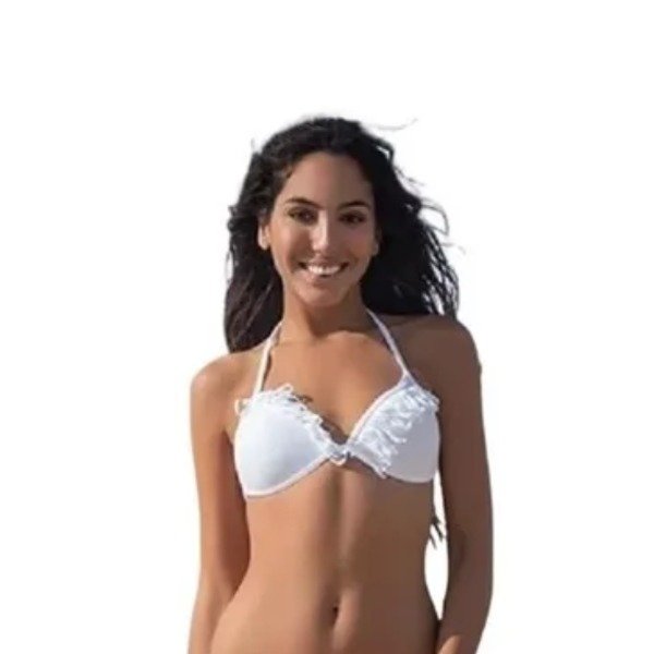 Producto - Cocot triangulo soft con flecos T85 Negro arma tu bikini