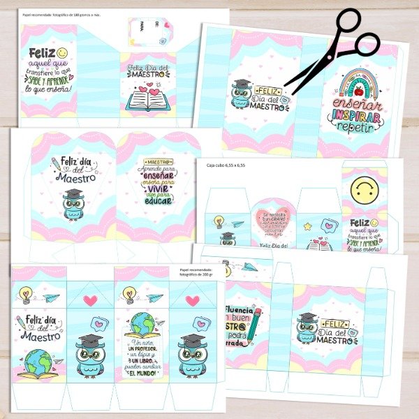Producto - Kit Imprimible Día Del Maestro (kit 2) - 1