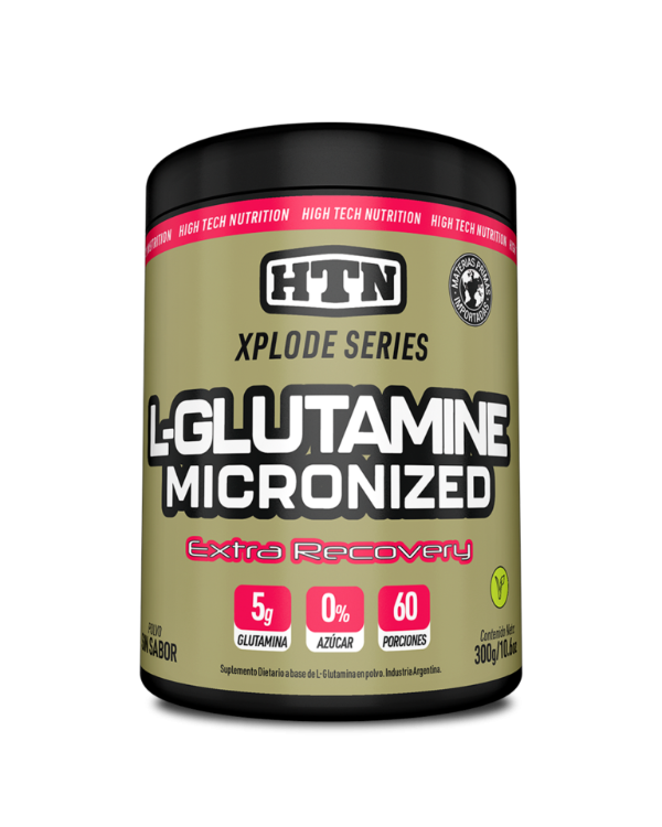 Producto - L Glutamina Micronizada Htn Recuperador Muscular Vegan