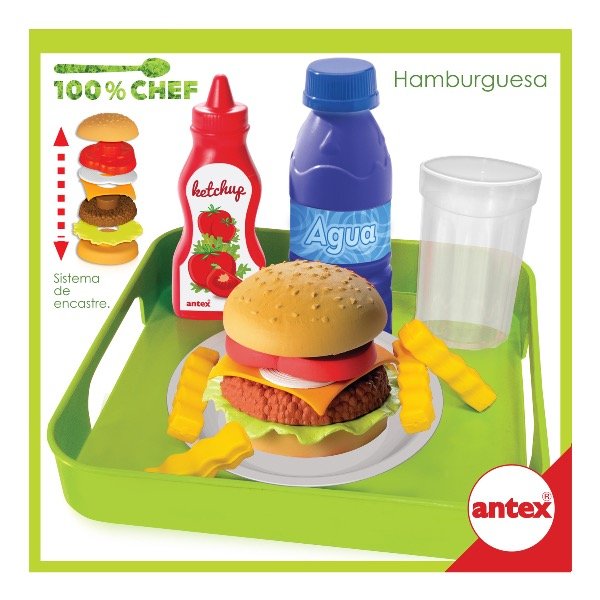 Producto - Hamburguesa c/ bandeja