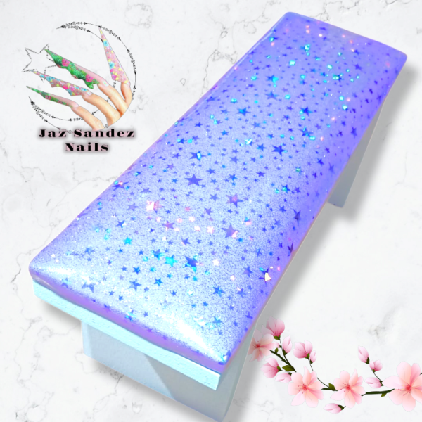 Producto - APOYAMANOS RECTANGULAR LILA SKY 26,5 x 11 x10