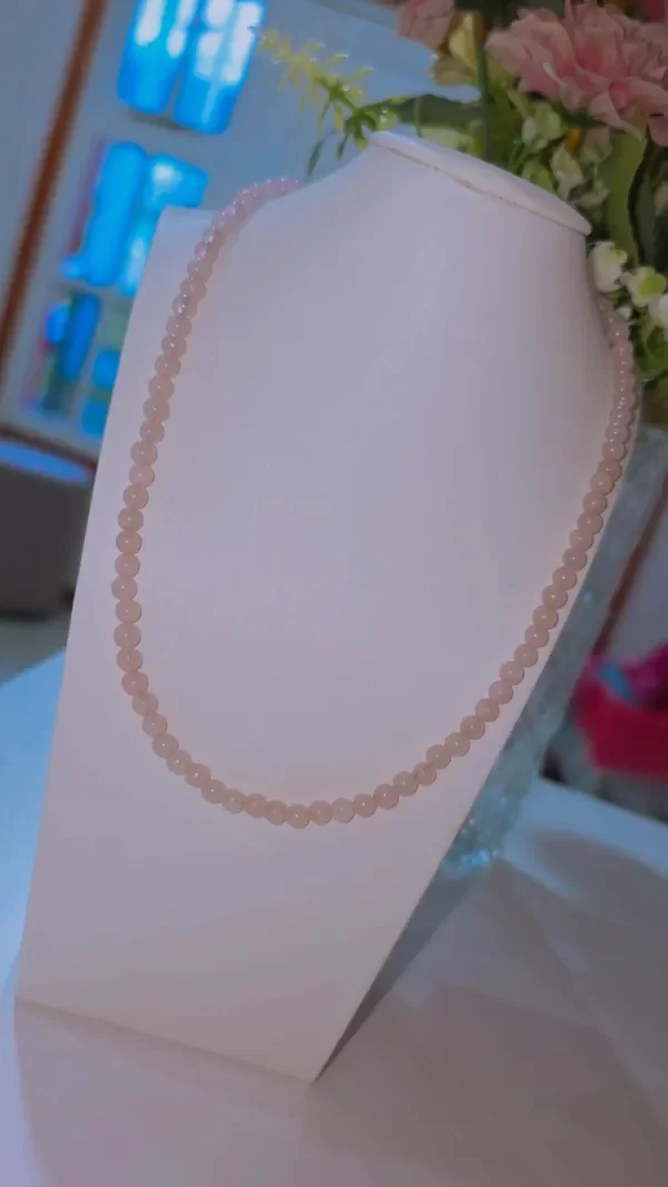 Producto - Collar cuarzo rosa AQ