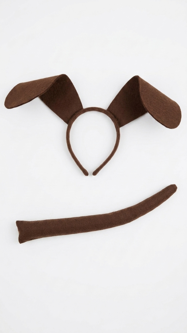 Producto - conjunto de perro con orejas largas + cola - 0
