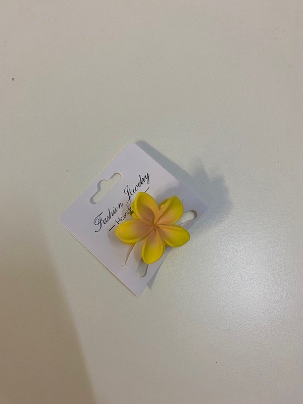 Producto - MINI BROCHE HAWAII amarillo
