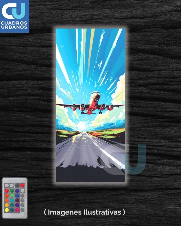 Producto - Aviones Art Led 4