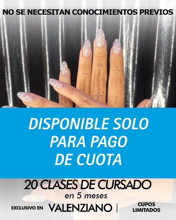 Producto - Carrera Manicuría - Niveles: Inicial + Experto
