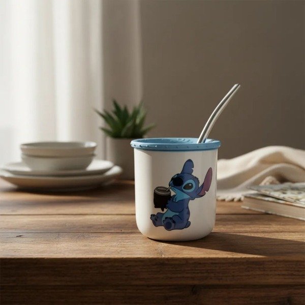 Producto - Mate Stitch Con Bombilla