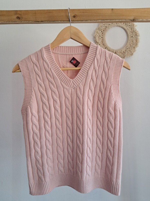 Producto - Chaleco Luisina Rosa