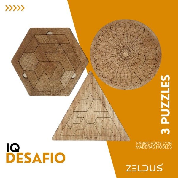 Producto - Pack Puzzle IQ X3