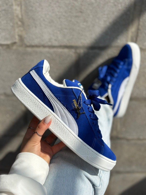 Producto - L12. Puma Suede XL Azul Premium Horma grande  39 42