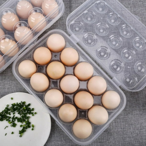 Producto - Huevera x15 huevos con tapa