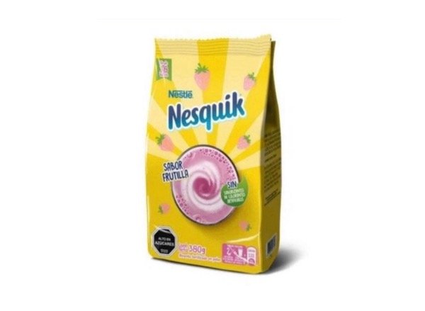 Producto - Nesquik en polvo frutilla origen CHILE 380gr