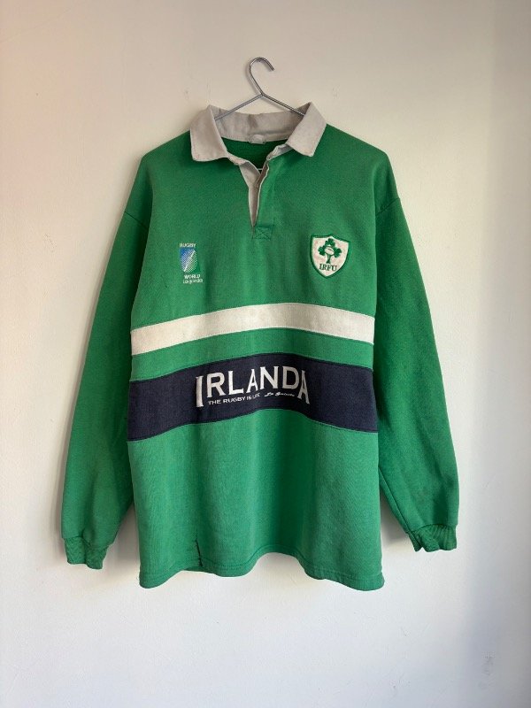 Producto - Polo M.Larga Irlanda RWC T.XL